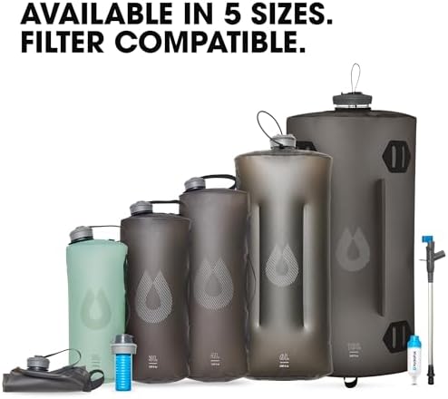 HydraPak Seeker - Collapsible Camping Water Storage (2L, 3L, 4L, 6L, 10L) - BPA & PVC Free, Hydration Reservoir Bag, Leak Proof - Image 5